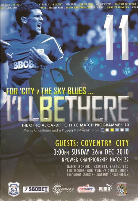 Cardiff City FC v Coventry City FC